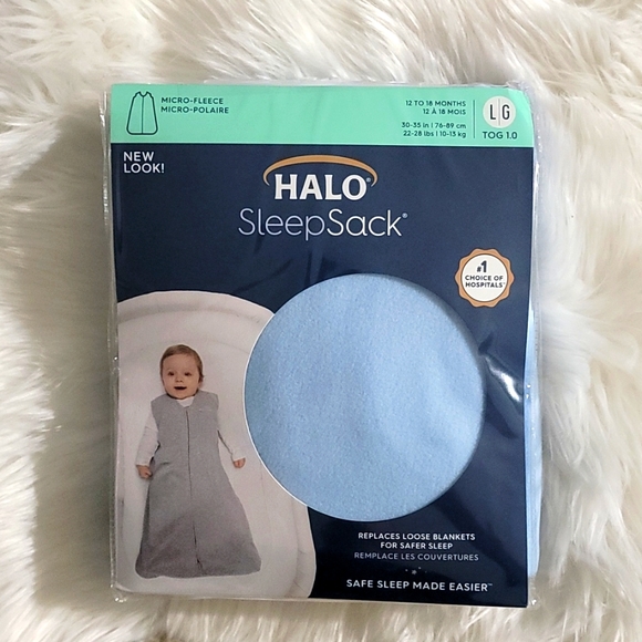 Halo Pajamas Halo Innovations Sleepsack Wearable Blanket Micro